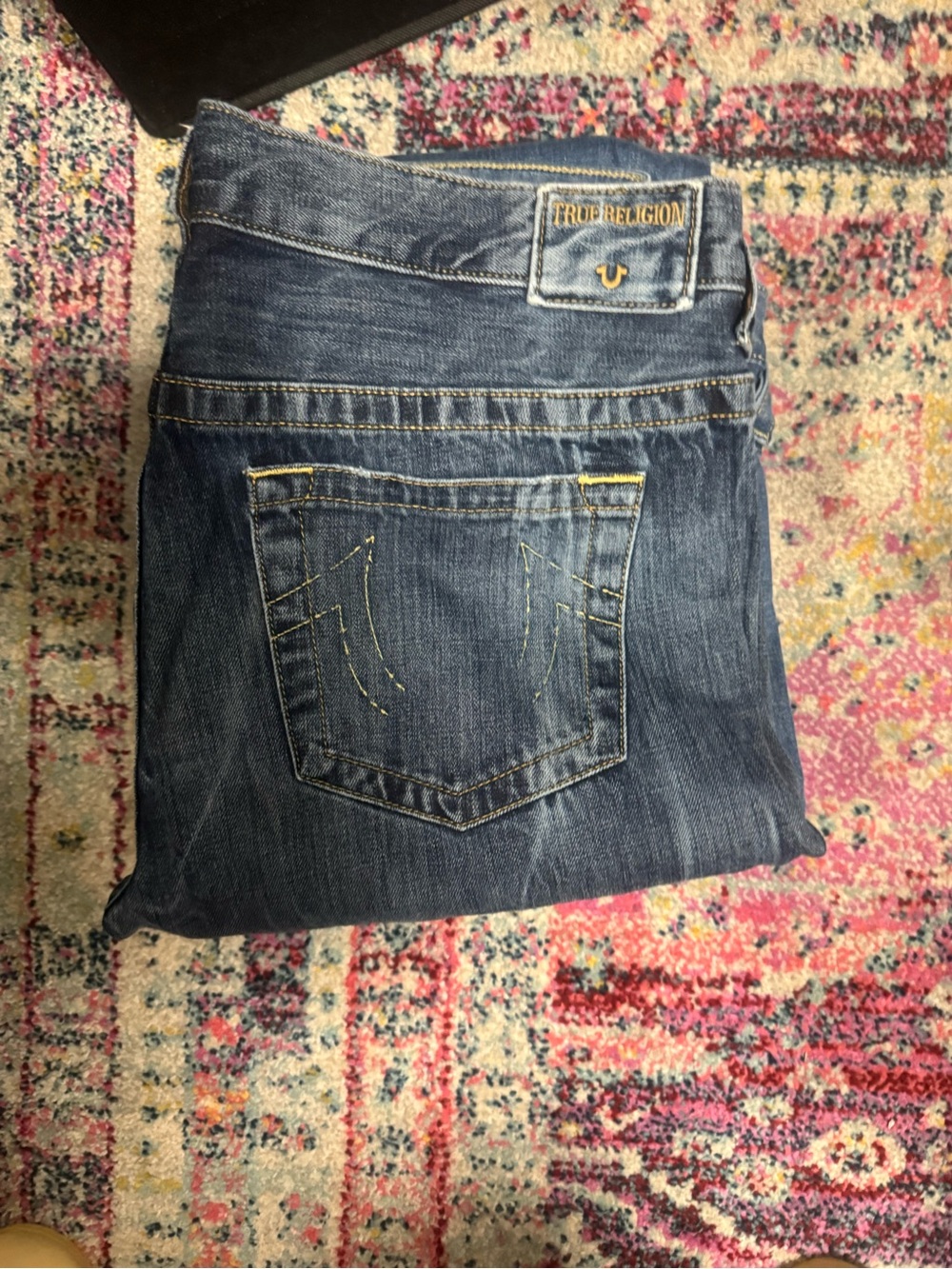 True Religion Audrey Women’s Dark Blue Denim Jeans
